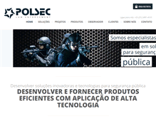 Tablet Screenshot of polsec.com.br